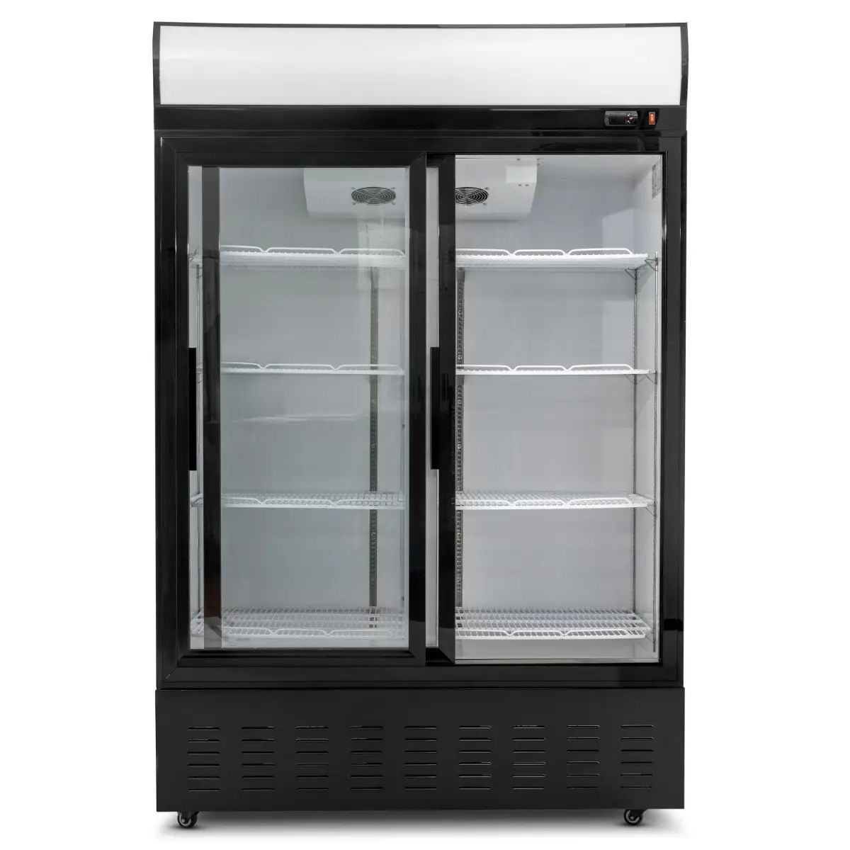 BLIZZARD 900L Double Sliding Glass Door Display Merchandiser - Image 2