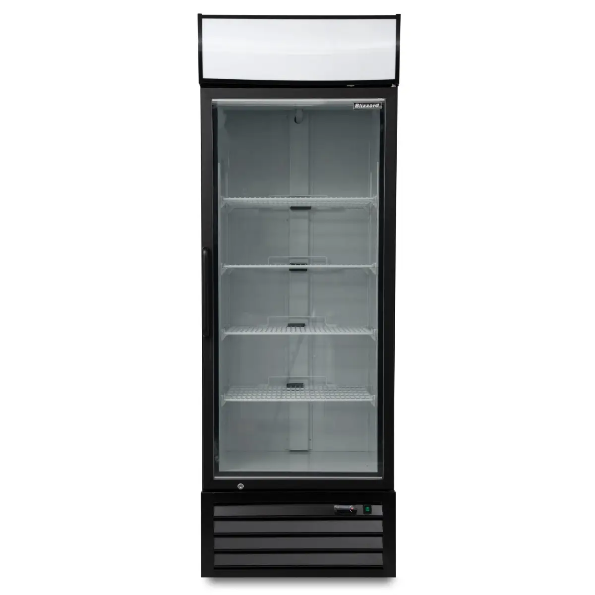 BLIZZARD Single Hinged Glass Door Freezer Display Merchandiser - Image 2