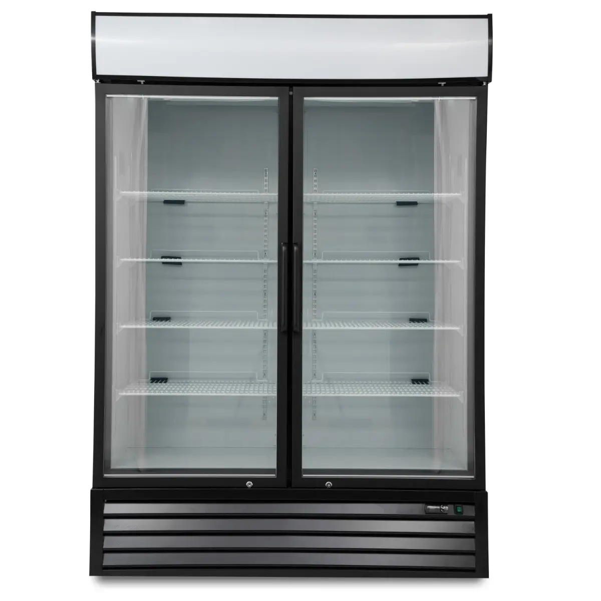 BLIZZARD Double Hinged Glass Door Freezer Display Merchandiser - Image 2