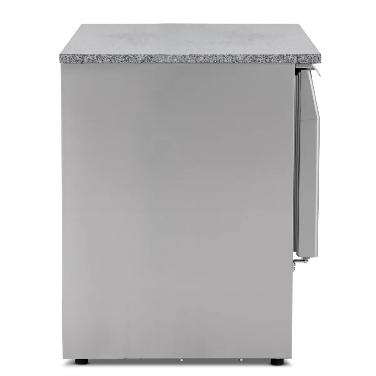 BLIZZARD Compact Double Door Counter Refrigerator with Granite Worktop - Image 4