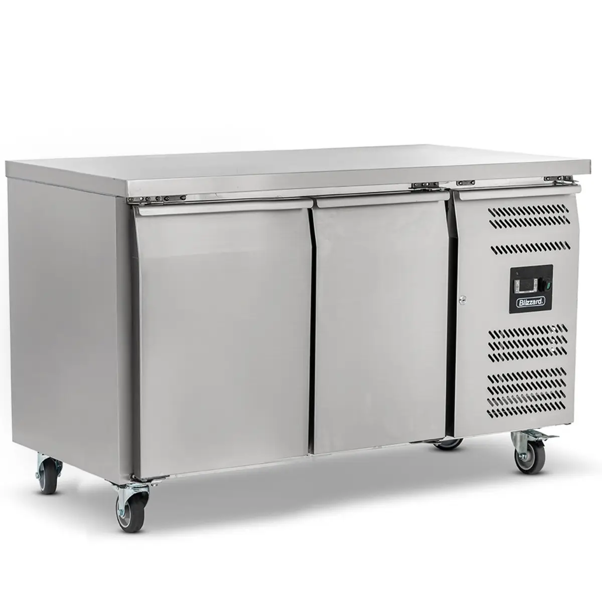 BLIZZARD Double Hinged Door Deep Counter Refrigerator