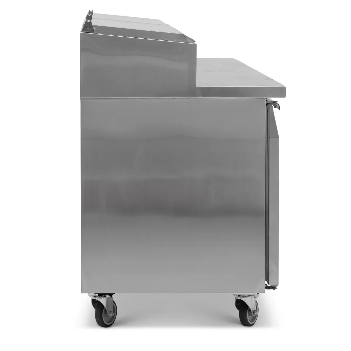 BLIZZARD Triple Door Refrigerated Prep Counter With Raised Collar - Image 5