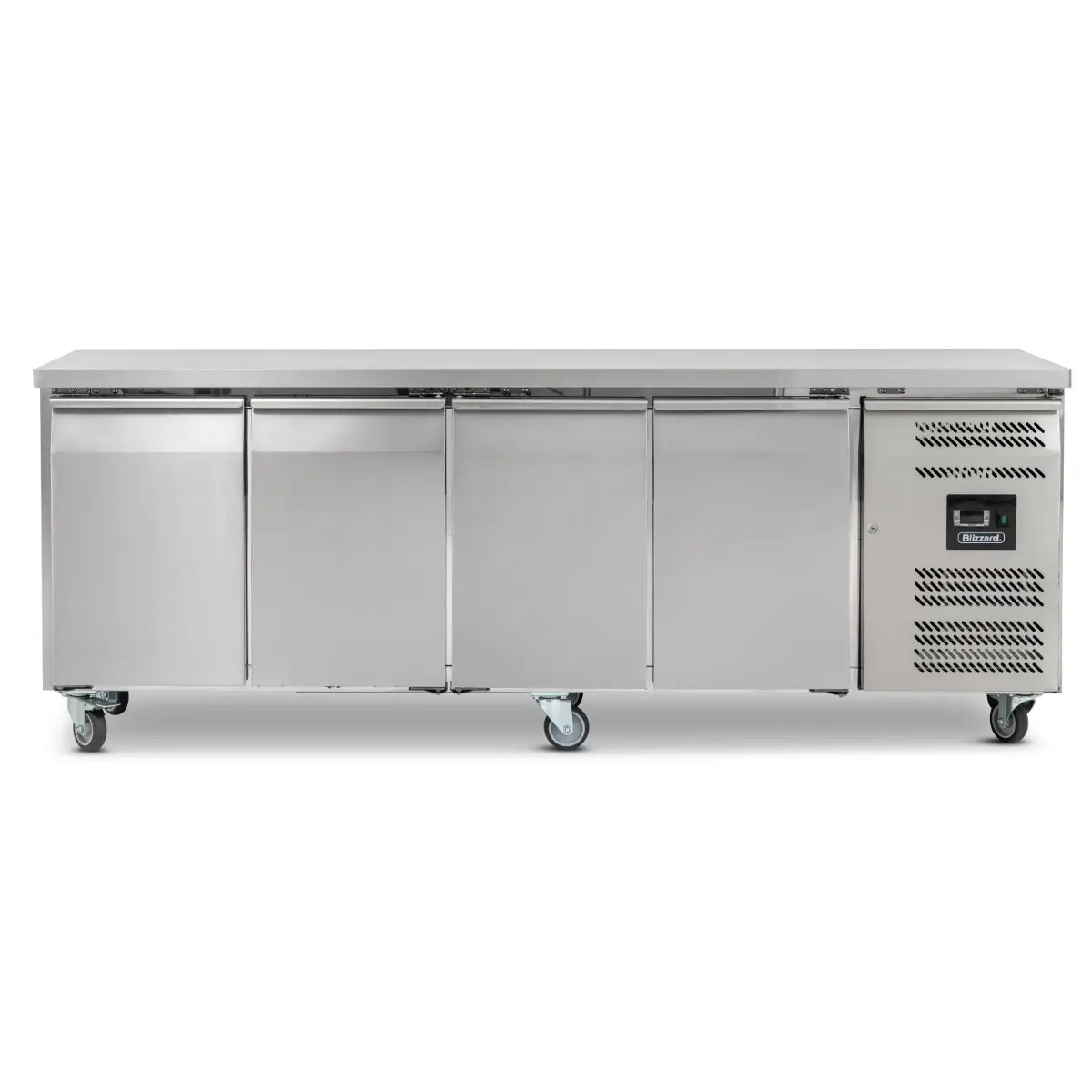 BLIZZARD Slimline Four Hinged Door Counter Freezer - Image 2
