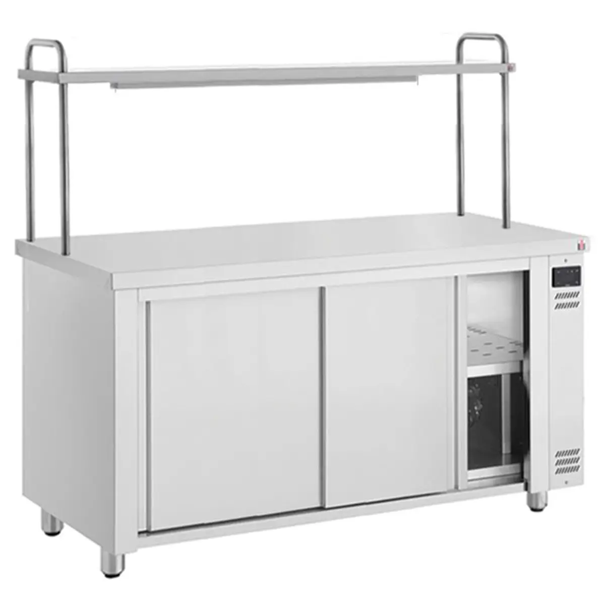 INOMAK 1900mm Hot Cupboard With Single Heated Gantry