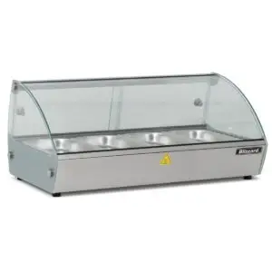 BLIZZARD Curved Counter Top Heated Merchandiser