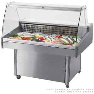 MAFIROL Low Glass Fish Display 1050mm Wide