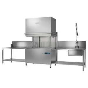 Hobart UXTHR-10B Utensil Washer With Drain Heat Recovery, Base Rack, Tray Support, & One Open Basket