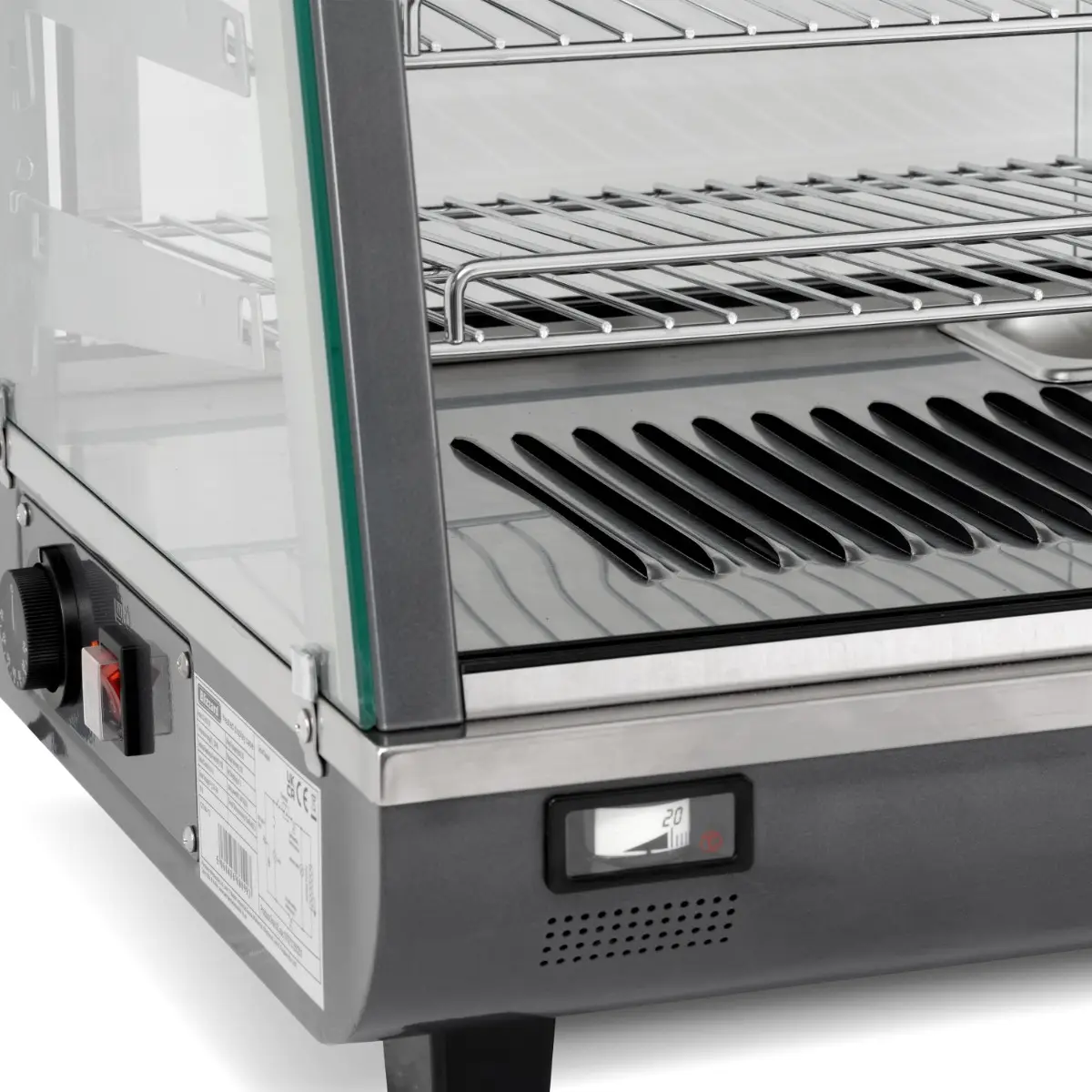 BLIZZARD 186L Counter Top Dual Access Heated Merchandiser - Image 5