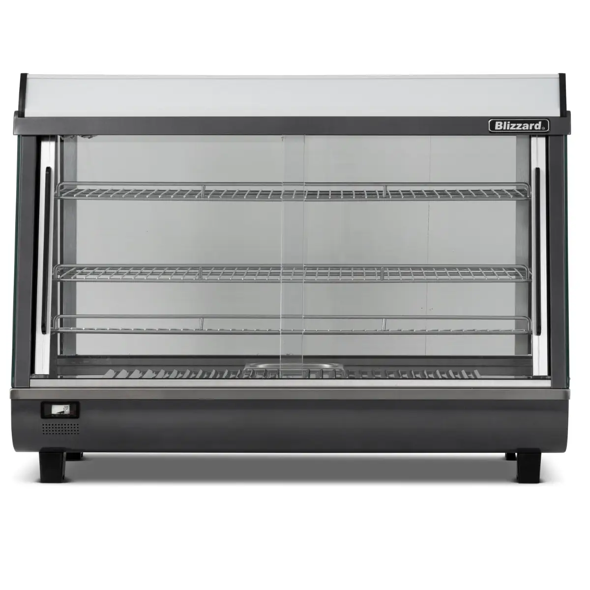 BLIZZARD 136L Counter Top Dual Access Heated Merchandiser - Image 2