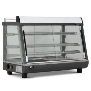 BLIZZARD 136L Counter Top Dual Access Heated Merchandiser