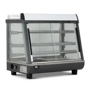BLIZZARD 96L Counter Top Dual Access Heated Merchandiser