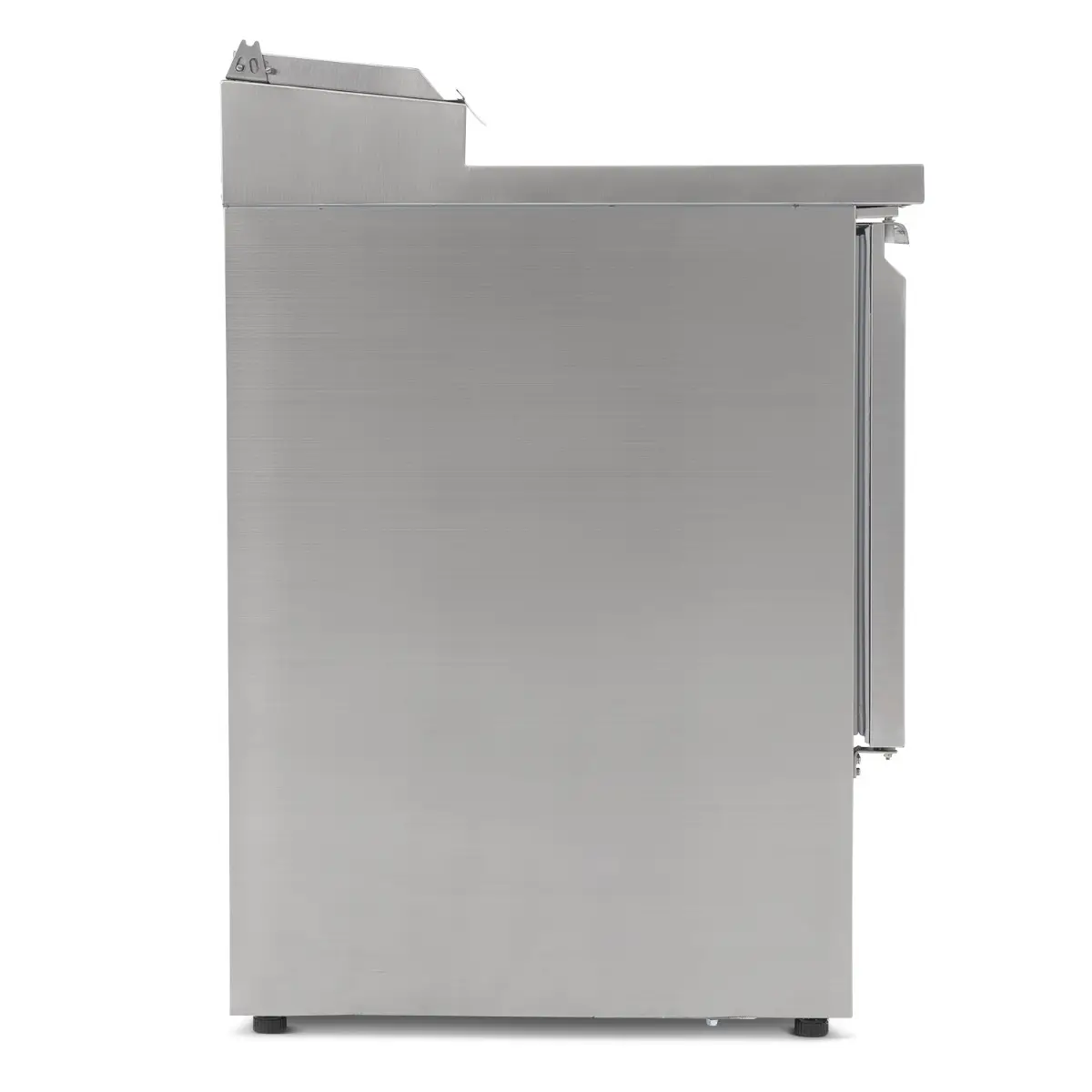 KOLDBOX Compact Double Door Refrigerated Prep Counter With Raised Collar - Image 3