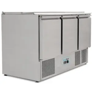 KOLDBOX Compact Triple Door Refrigerated Saladette