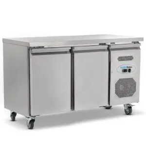 KOLDBOX Double Hinged Door Counter Freezer