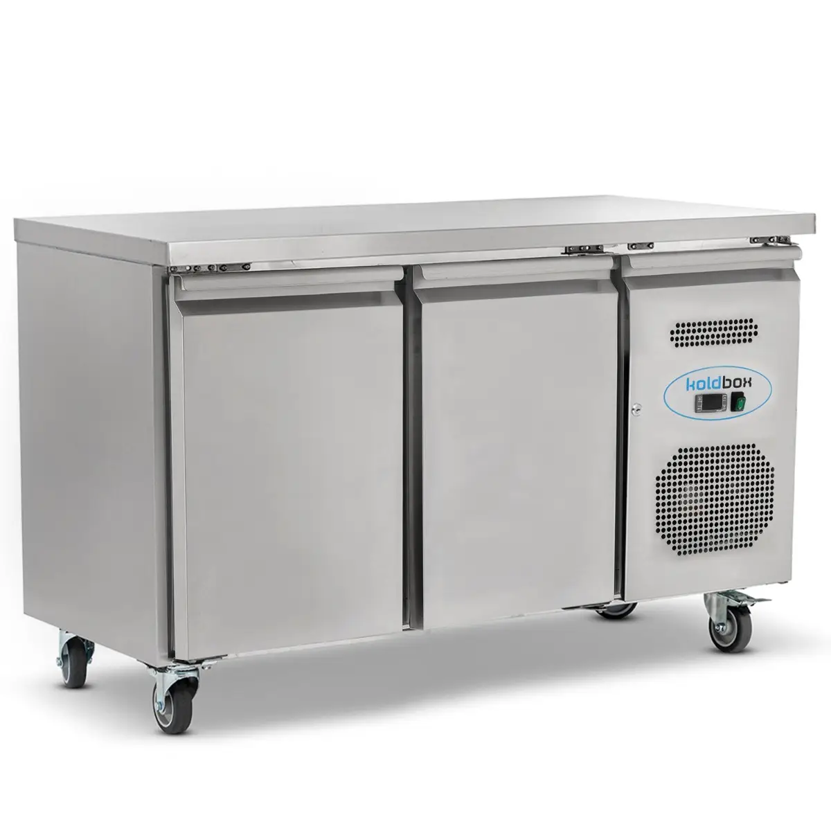KOLDBOX Double Hinged Door Counter Freezer