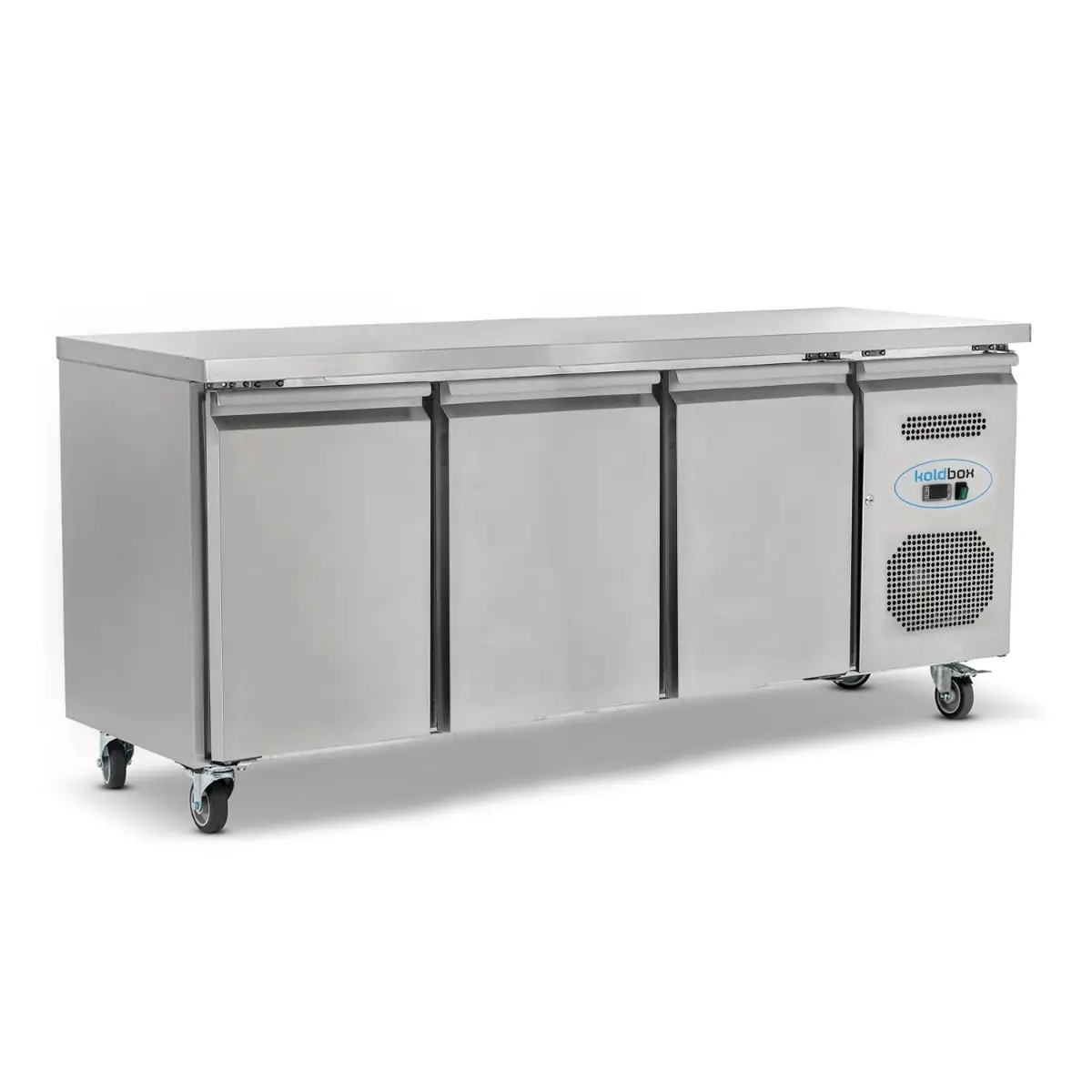 KOLDBOX Triple Hinged Door Counter Refrigerator