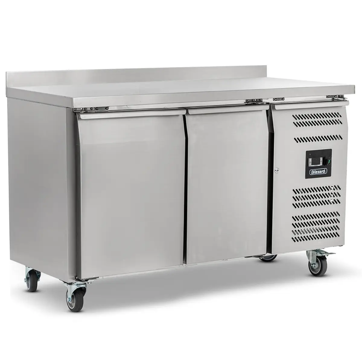 BLIZZARD Double Hinged Door Counter Refrigerator With Upstand