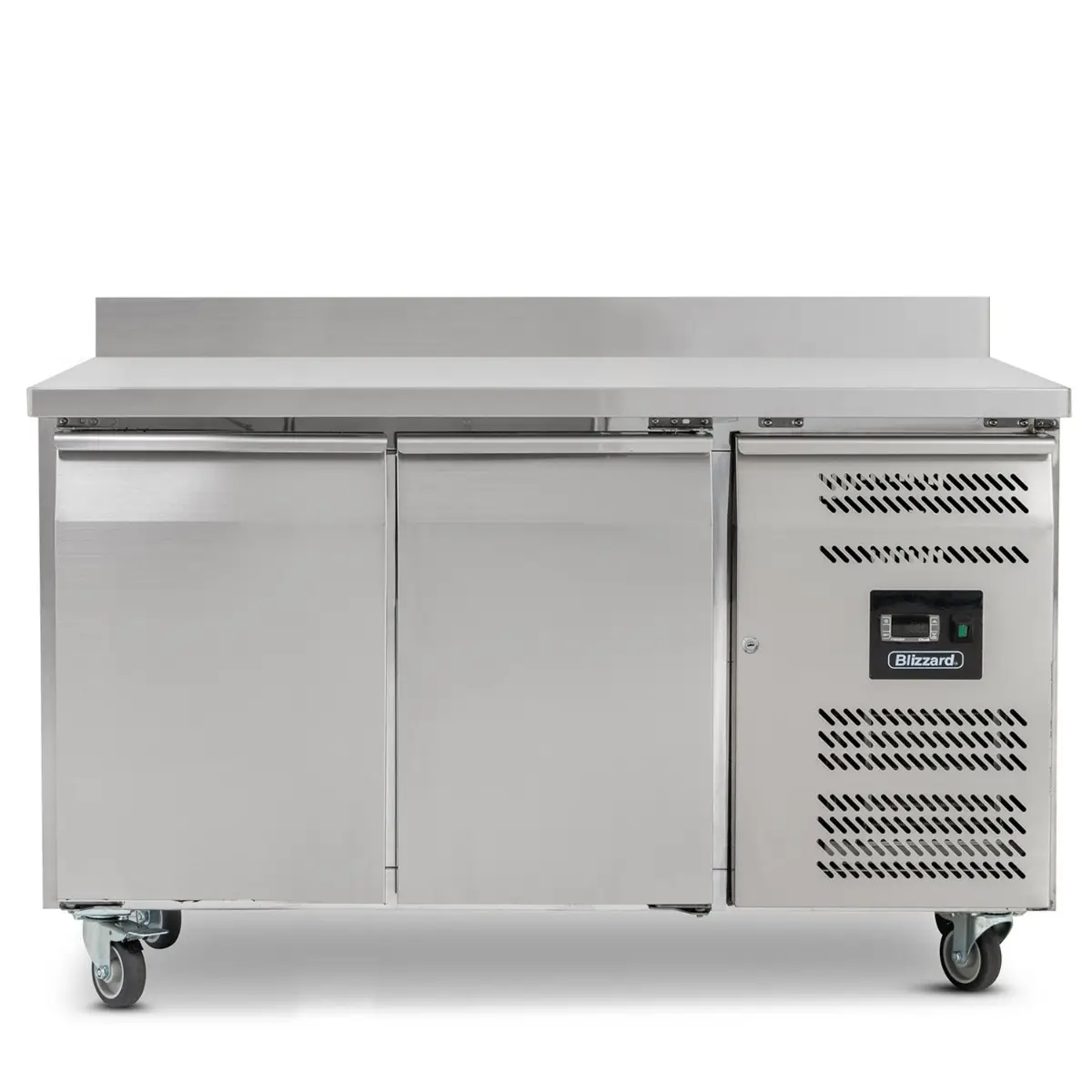 BLIZZARD Double Hinged Door Counter Refrigerator With Upstand - Image 2