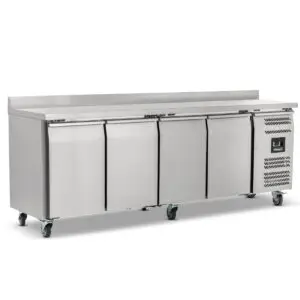 BLIZZARD Four Hinged Door Refrigerated Counter With Upstand