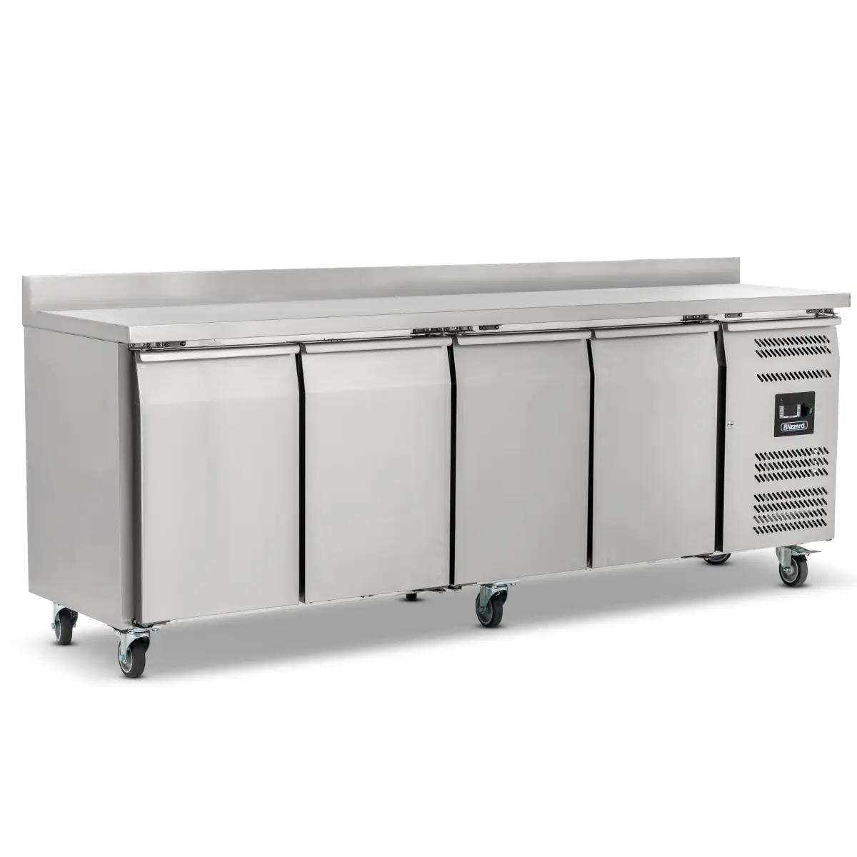 BLIZZARD Four Hinged Door Counter Freezer With Upstand