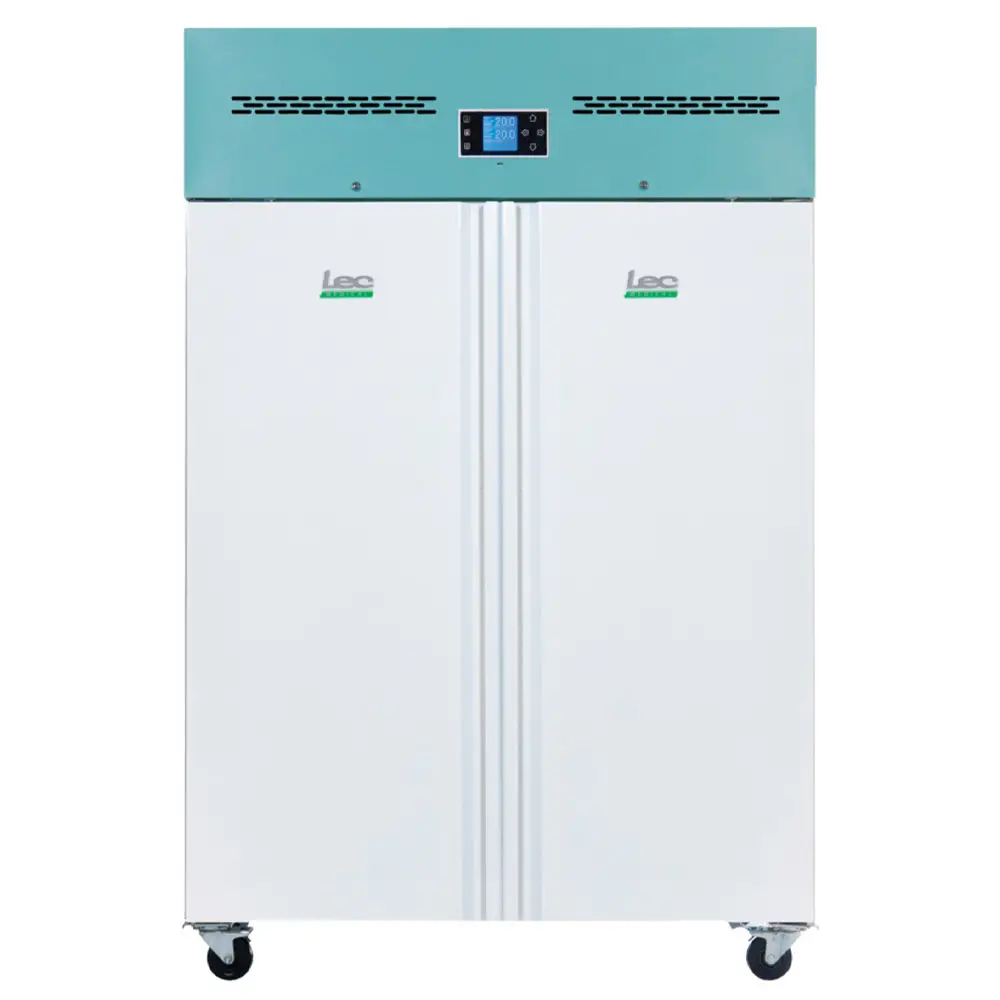 LEC Medical PSR1200 Upright Solid Door Standard Range, 1200 Litres