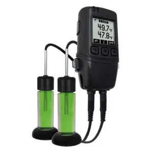 LEC Medical EL-GFX-DTP-PROBE-G Dual Probe High Accuracy Logger With LCD Display Range