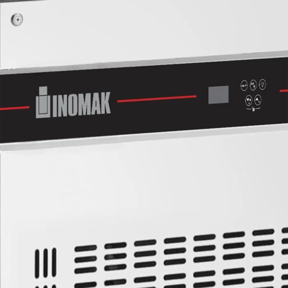 INOMAK Slimline Triple Hinged Door Counter Refrigerator - Image 3