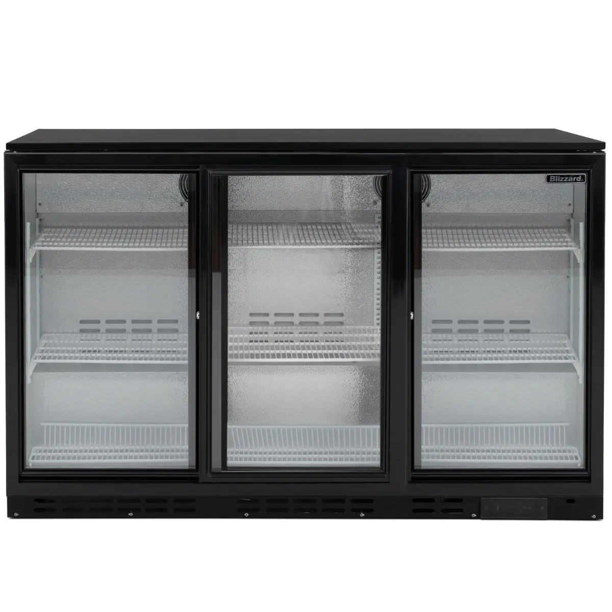 BLIZZARD Low Height Triple Sliding Door Bottle Cooler - Image 2