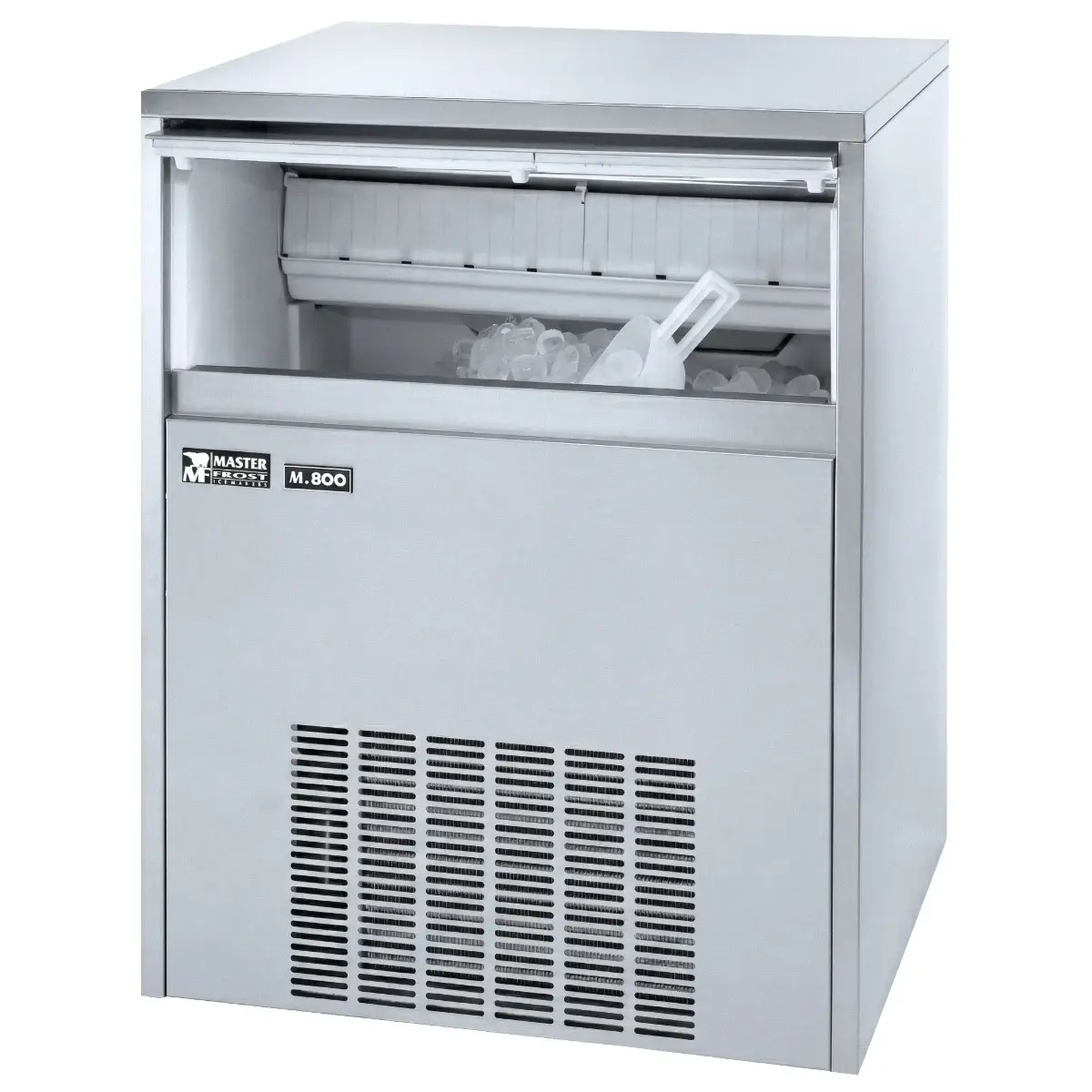 Masterfrost M800 Professional Ice Maker, 80kg/24hrs Output / 40kg Storage