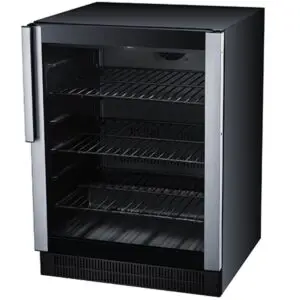 VESTFROST Compact Single Hinged Glass Door Bottle Cooler