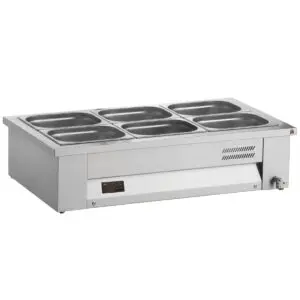 INOMAK Counter Top Bain Marie 3x GN1/1