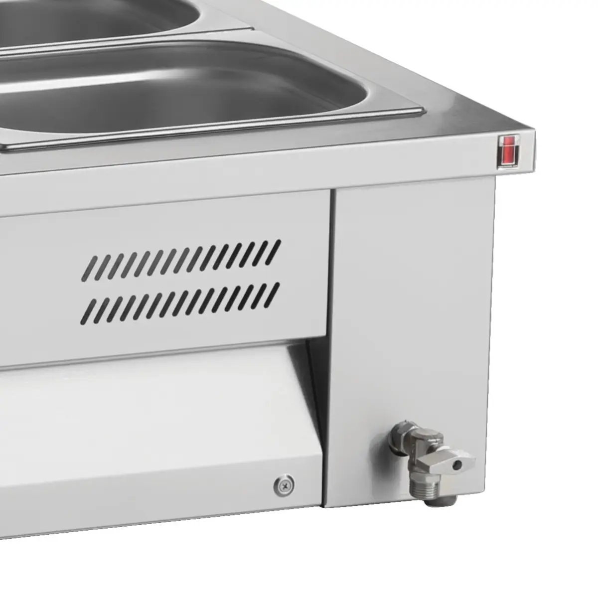 INOMAK Counter Top Bain Marie 3x GN1/1 - Image 2