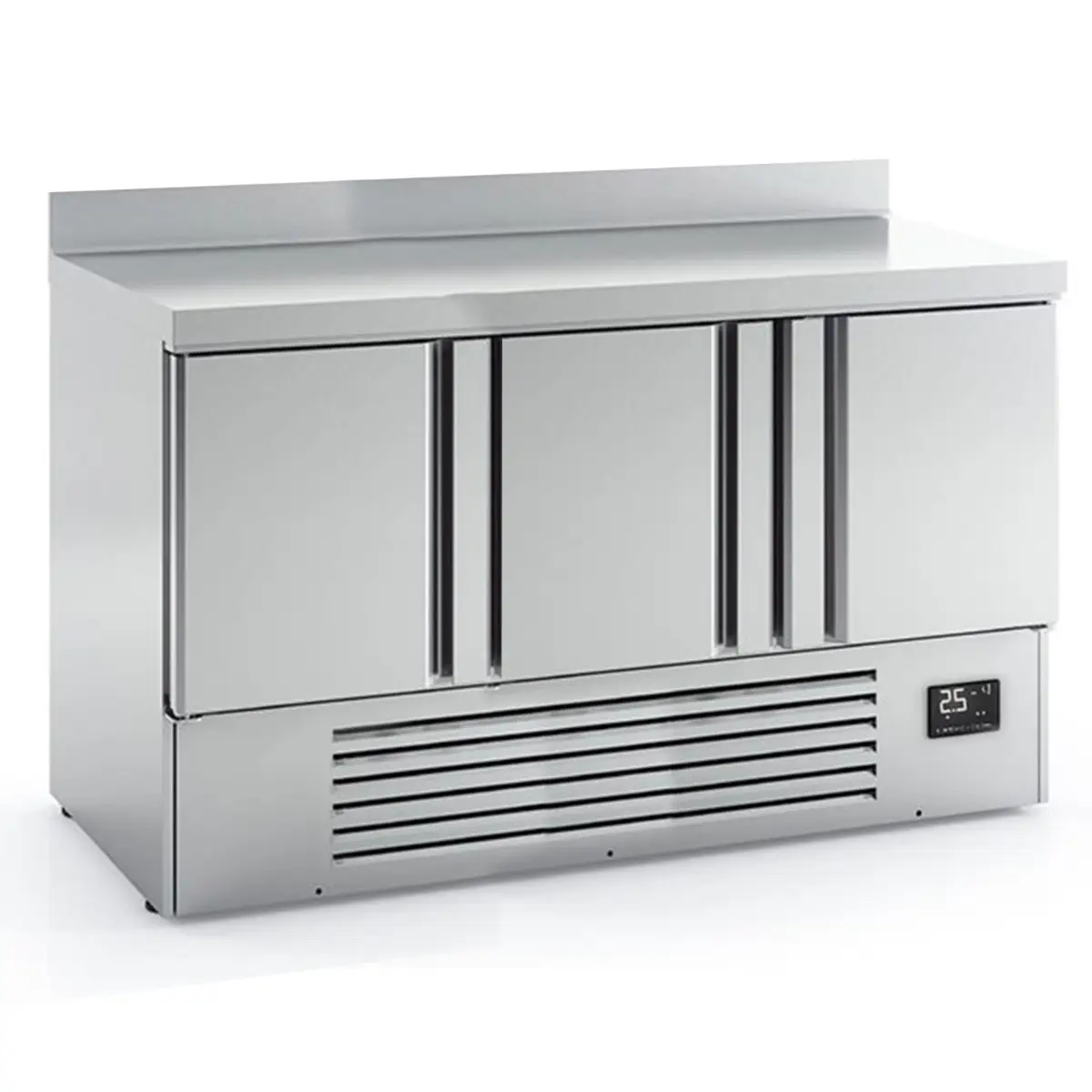 INFRICO Compact Triple Door Refrigerated Counter With Upstand