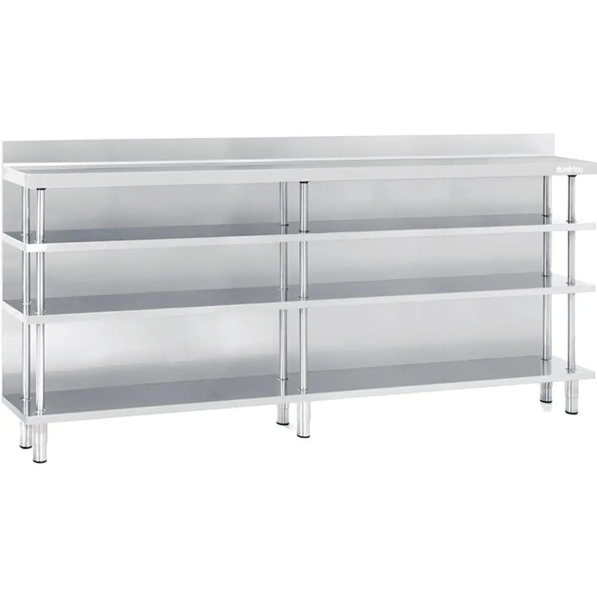INFRICO 2452mm Wide Back Bar Shelving
