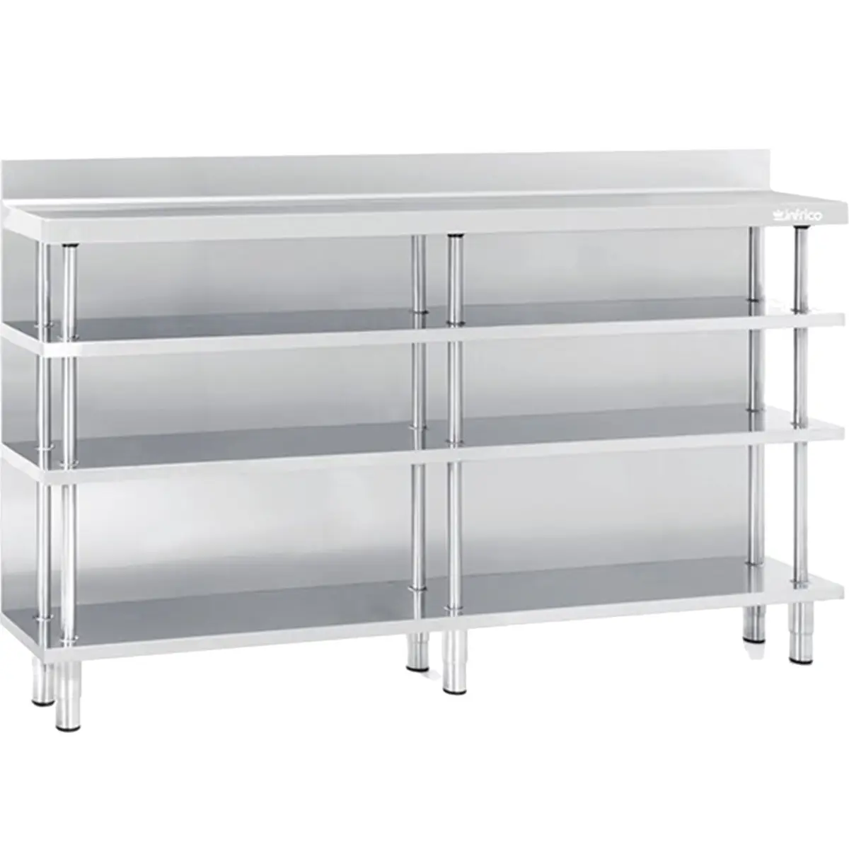 INFRICO 1960mm Wide Back Bar Shelving