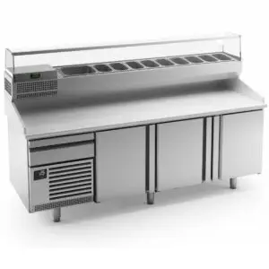 INFRICO Triple Hinged Door Pizza Prep Counter