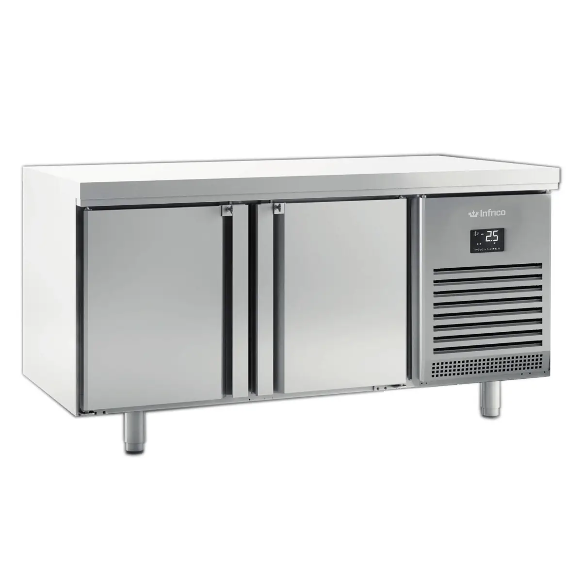 INFRICO Double Hinged Door Freezer Counter
