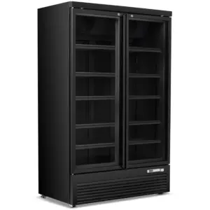 BLIZZARD Double Hinged Glass Door Display Chiller