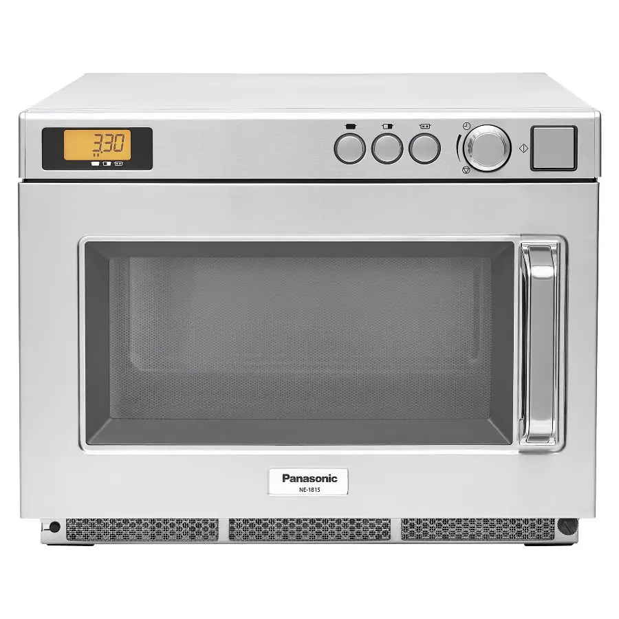 Panasonic NE-1815 Compact Heavy Duty Professional Inverter Microwave, 1800w