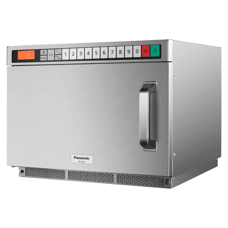 Panasonic NE-1878 All-Metal Door Professional Inverter Microwave, 1800w