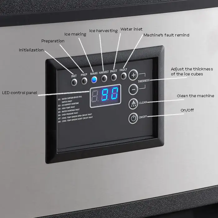 ICE CUBE MAKER 73KG/24H - Image 8