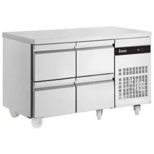 INOMAK 274L Four Drawer Gastronorm Counter Refrigerator