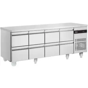 INOMAK 583L Eight Drawer Gastronorm Counter Refrigerator