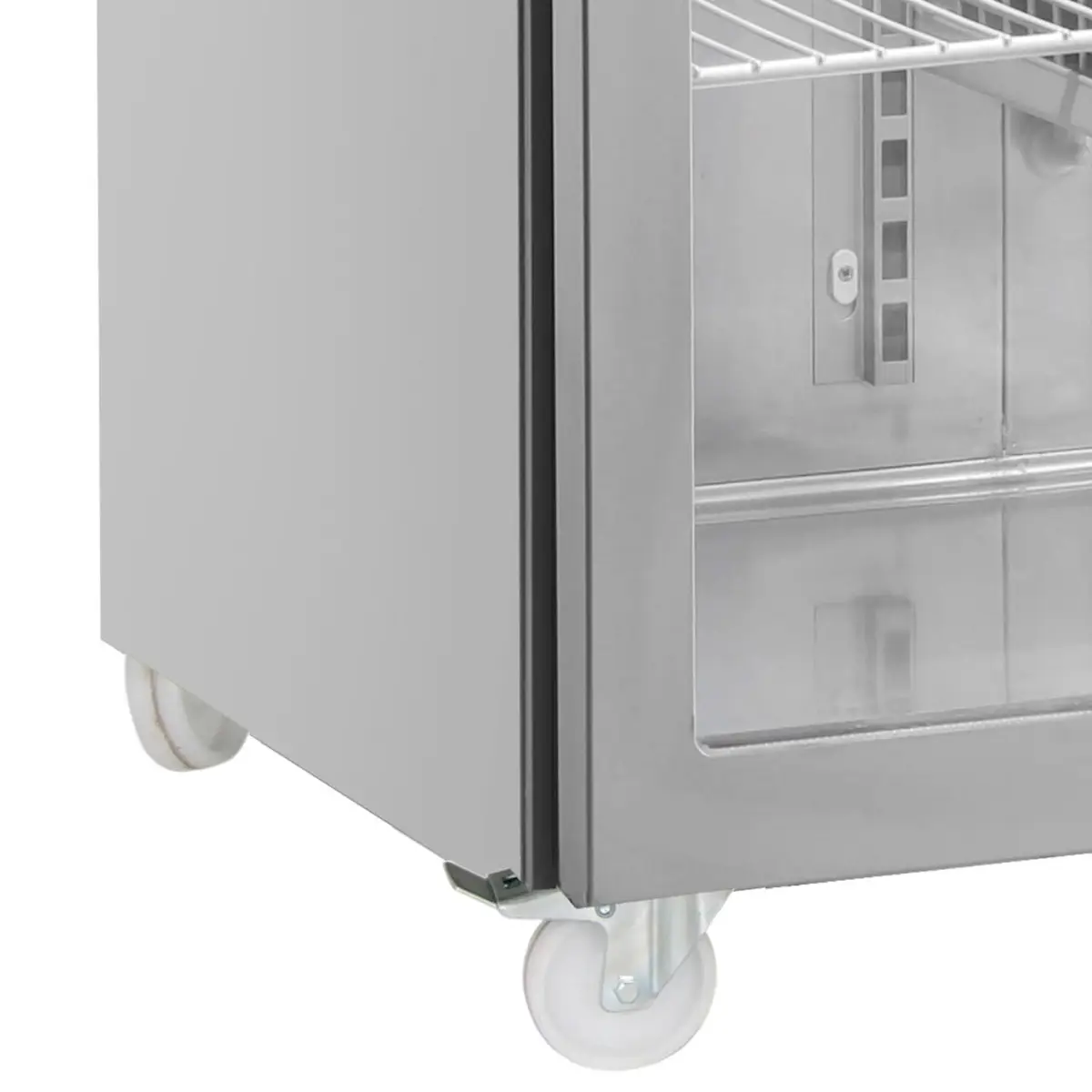 INOMAK 583L Four Hinged Glass Door Gastronorm Counter Refrigerator - Image 4