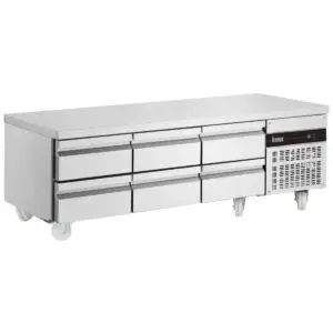 INOMAK Six Drawer Low Height Snack Counter