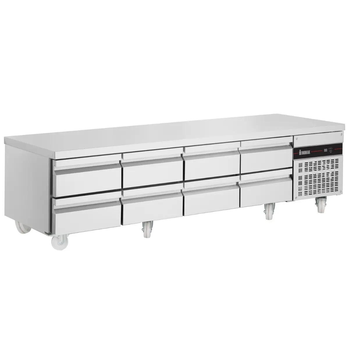 INOMAK Eight Drawer Low Height Snack Counter