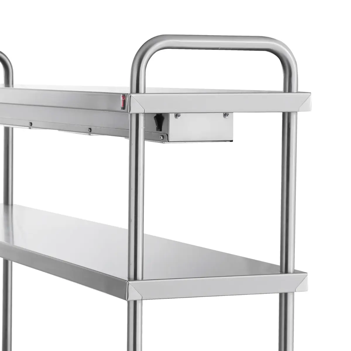 INOMAK 1800mm Wet Well Bain Marie With Heated Cupboard & Double Gantry - Image 3