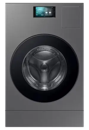 Samsung WD18DB8995BZT1 Bespoke AI All-in-One Heat Pump Washer Dryer, 18/11kg