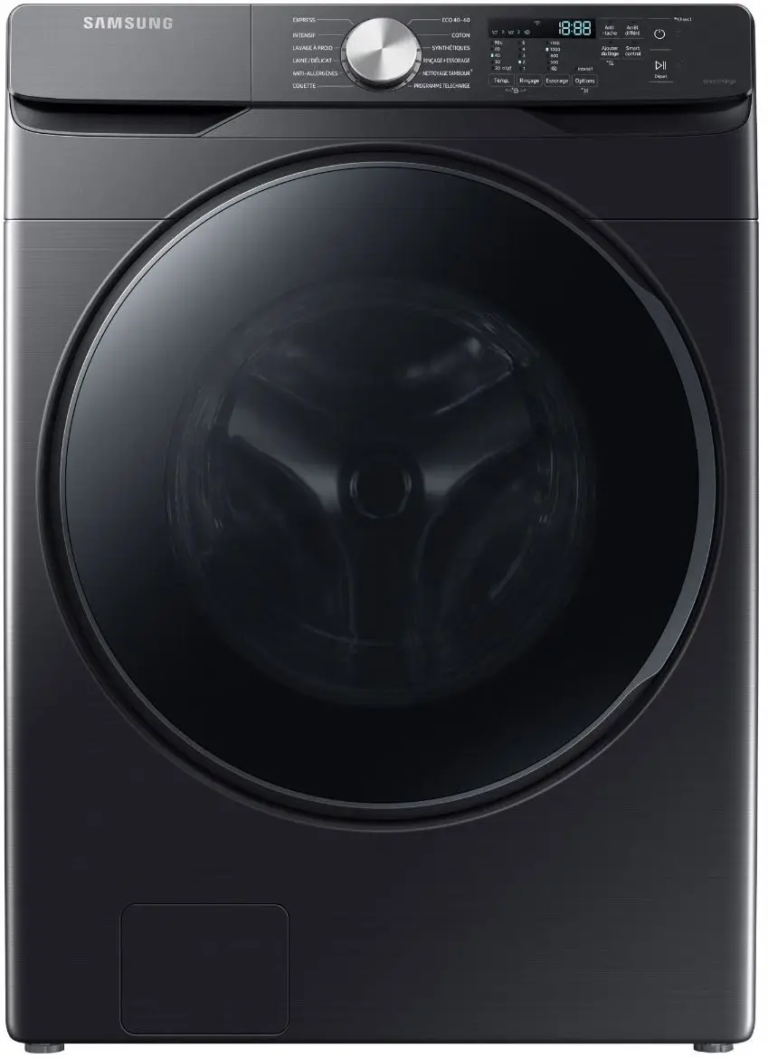 Samsung WF18T8000GV/EU, 18kg Large Capacity Washing Machine, C Rated in Black