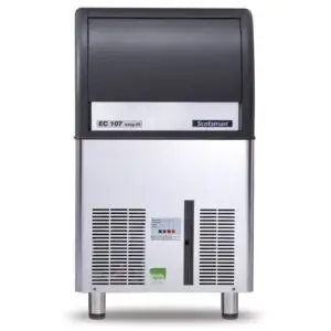 Scotsman EC 107 Eco-X Self Contained Gourmet Ice Maker, 53kg/24hrs Output / 23kg Storage